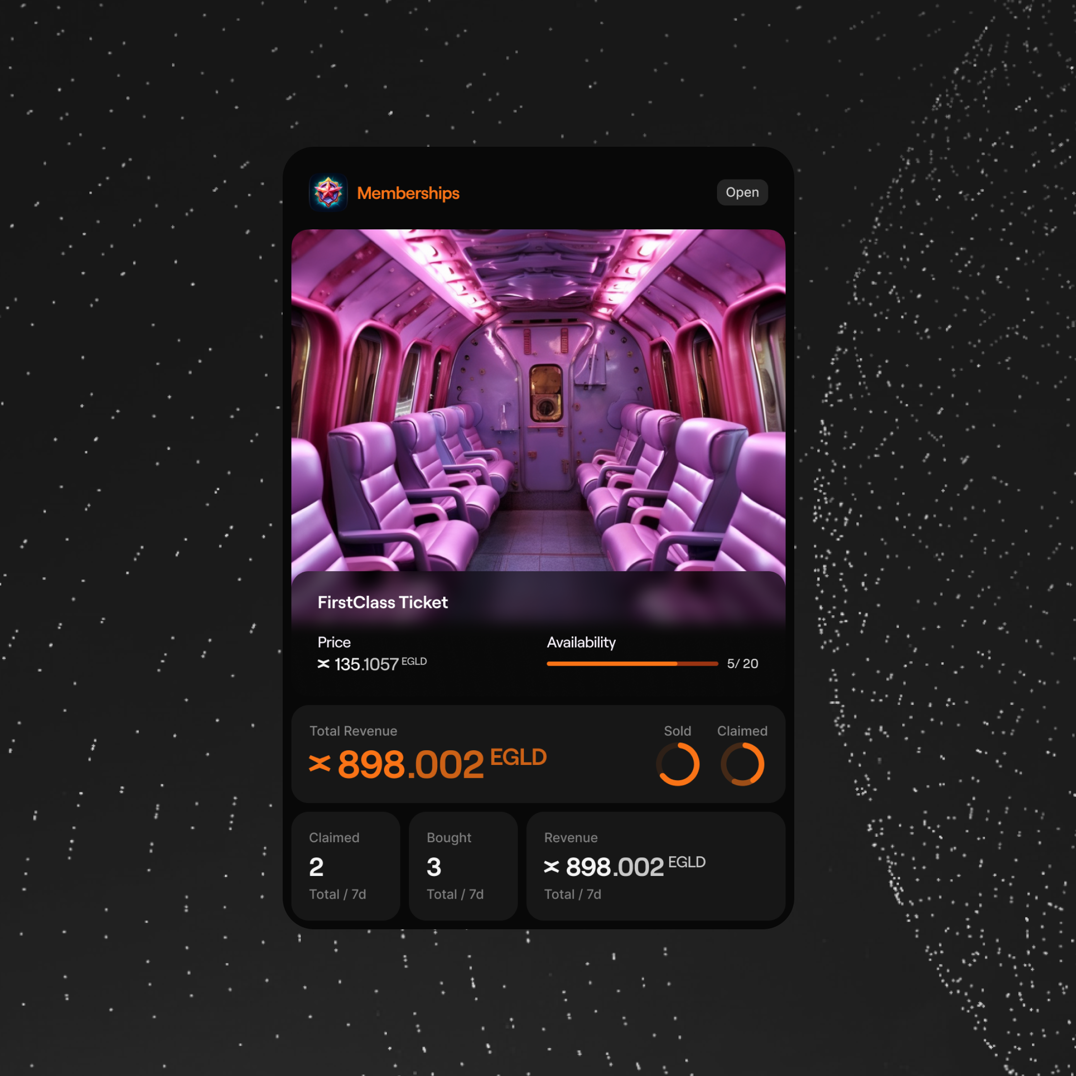 xFabric membership tier system for community management
