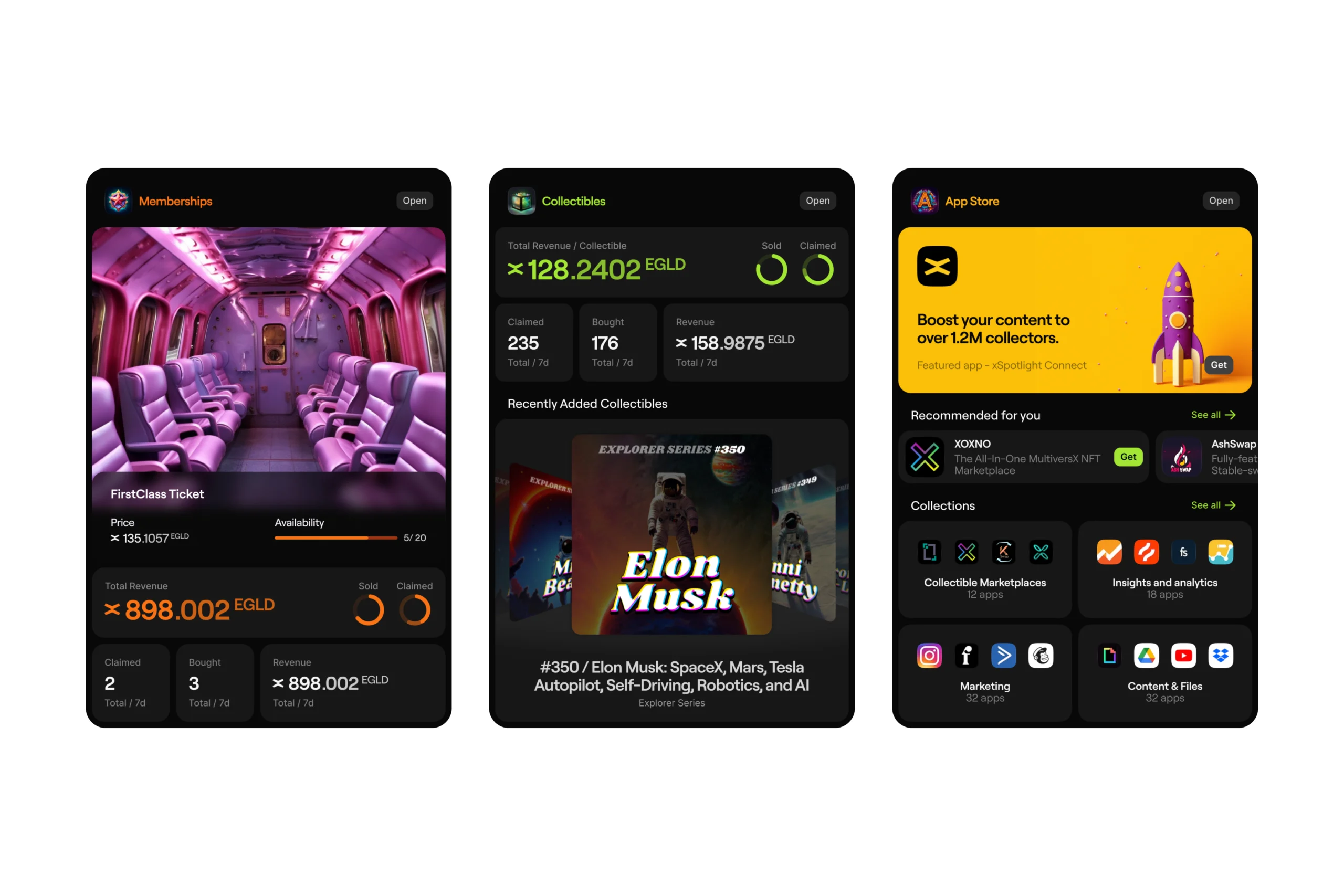 xFabric decentralized applications marketplace for Web3 businesses
