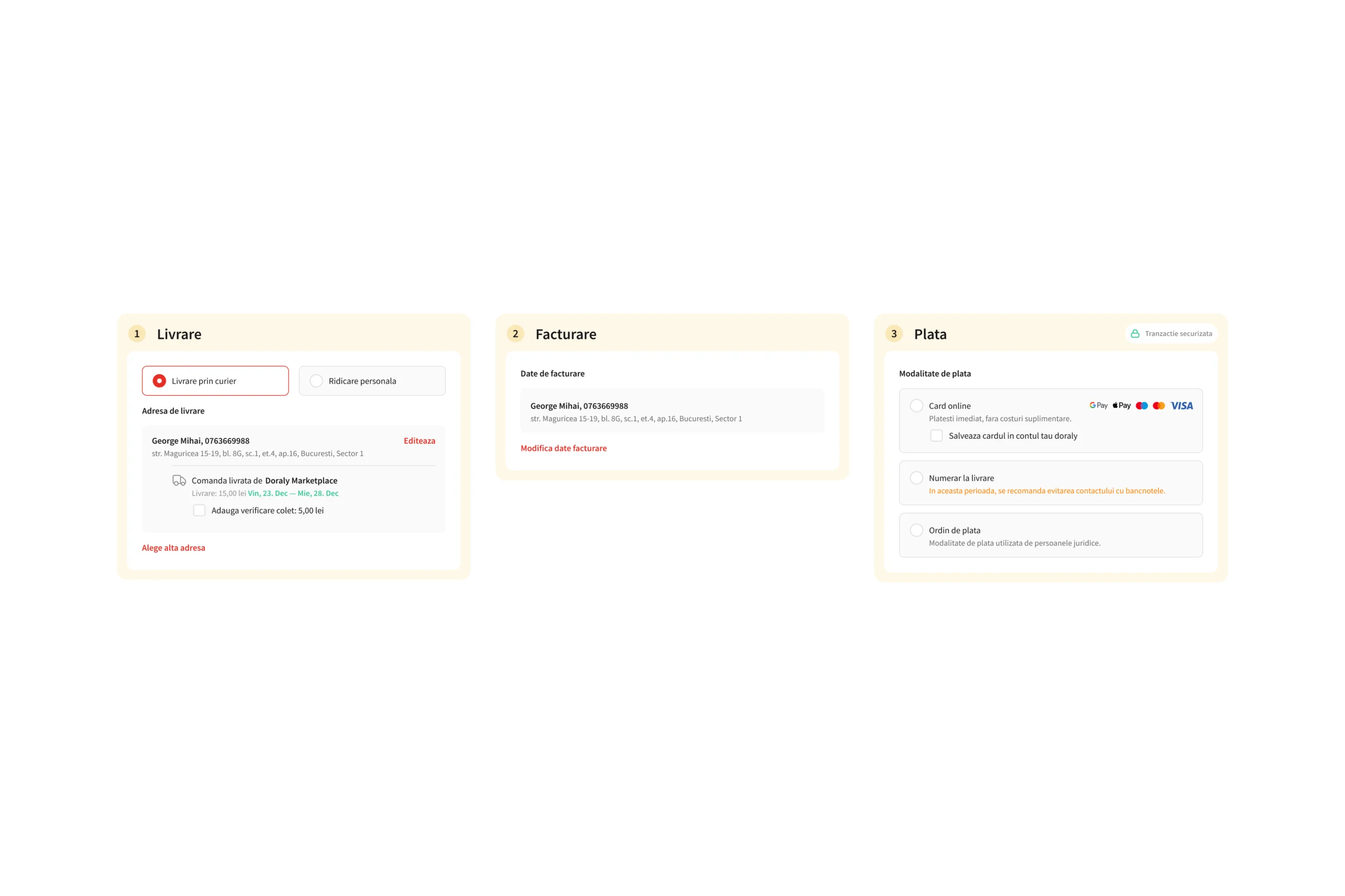 Doraly unified design system enabling online revenue for 10000 merchants