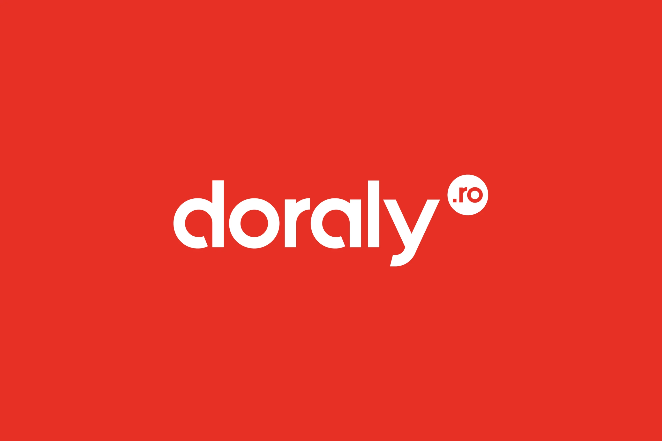 Doraly e-commerce homepage showing the logo of the brand