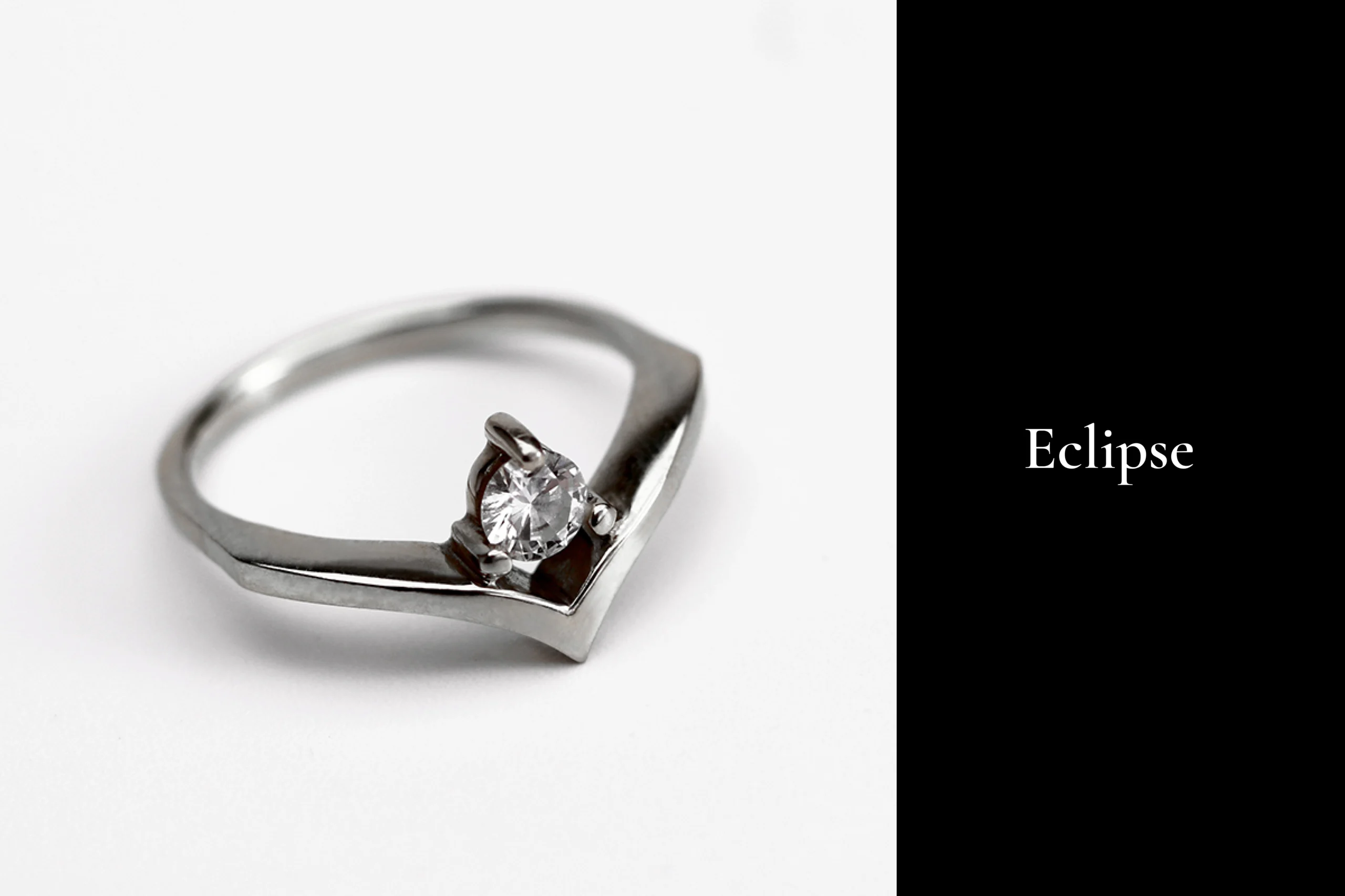 Eclipse ring showing astronomical symbolism in metal form